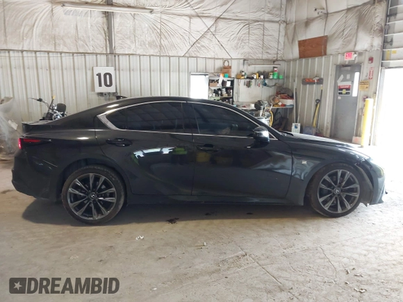 2022 Lexus IS 350 F Sport with VIN JTHGZ1E21N5025194, listed as a IAAI auction lot 42545774 with 71,896 mi miles and . Bid and sale history available at DreamBid. Image 13.