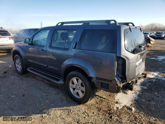 2012 Nissan Pathfinder SV with VIN 5N1AR1NB5CC632937, listed as a Copart auction lot 87054714 with 90,646 mi miles and Salvage Title. Bid and sale history available at carsss.com. Image 2.