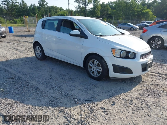 2012 Chevrolet Sonic LT with VIN 1G1JC6SH3C4104943, listed as a IAAI auction lot 42573791 with 118,316 mi miles and . Bid and sale history available at DreamBid. Image 1.