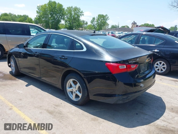 2017 Chevrolet Malibu LS with VIN 1G1ZB5ST7HF209534, listed as a IAAI auction lot 42227672 with 158,707 mi miles and . Bid and sale history available at DreamBid. Image 3.