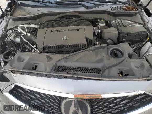 2023 Acura MDX w/Technology Package with VIN 5J8YD9H4XPL004490, listed as a Copart auction lot 83584684 with 25,283 mi miles and Salvage Title. Bid and sale history available at carsss.com. Image 12.