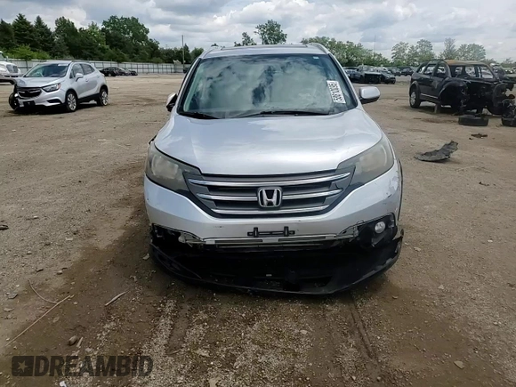 2012 Honda CR-V EX-L with VIN 2HKRM4H75CH602372, listed as a Copart auction lot 58810095 with 93,311 mi miles and Salvage title. Bid and sale history available at DreamBid. Image 13.