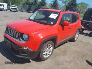 2016 Jeep Renegade Latitude with VIN ZACCJABTXGPC53077, listed as a IAAI auction lot 42134081 with 30,191 mi miles and . Bid and sale history available at carsss.com. Image 17.