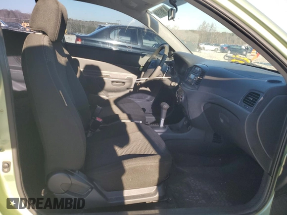 2008 Hyundai Accent GS with VIN KMHCM36C48U070038, listed as a Copart auction lot 83967774 with 137,324 mi miles and Salvage Title. Bid and sale history available at carsss.com. Image 7.