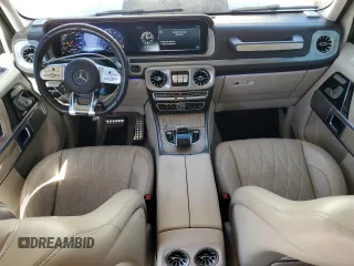 2020 Mercedes-Benz G 63 AMG with VIN WDCYC7HJ9LX336882, listed as a Copart auction lot 69331624 with Not Provided miles and Salvage Title. Bid and sale history available at DreamBid. Image 8.