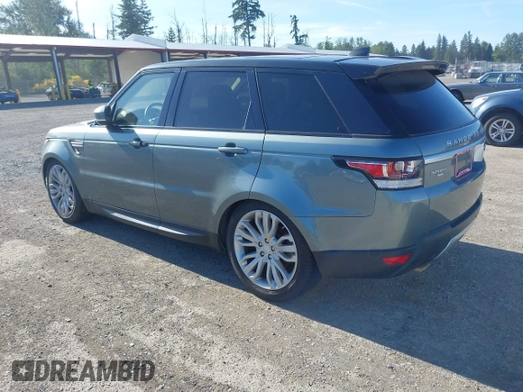 2017 Land Rover Range Rover Sport HSE z VIN SALWR2FV3HA125426, wystawiony jako IAAI lot #42327634 z przebiegiem 65 142 mil mil oraz . Historia ofert i sprzedaży dostępna na DreamBid. Obrazek 3.