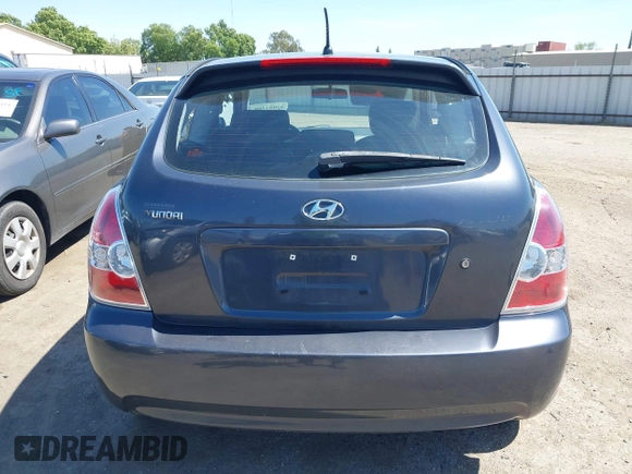 2007 Hyundai Accent SE with VIN KMHCN36C37U031369, listed as a IAAI auction lot 42093760 with 95,919 mi miles. Bid and sale history available at carsss.com. Image 16.