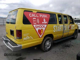 2012 Ford Econoline Passenger XL with VIN 1FBSS3BS4CDB20579, listed as a Copart auction lot 50754515 with 189,191 mi miles and Salvage Title. Bid and sale history available at DreamBid. Image 3.