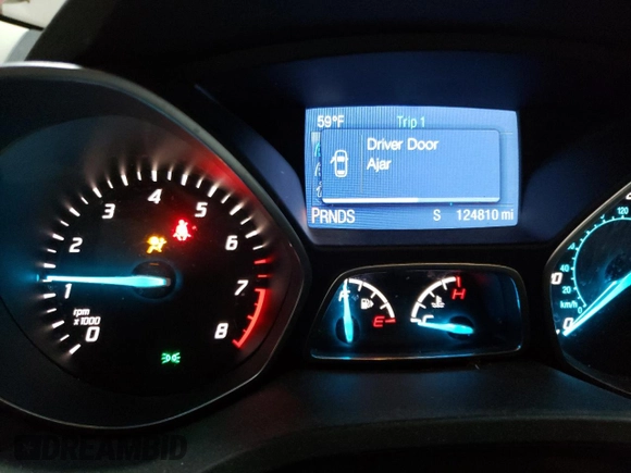 2015 Ford Escape SE with VIN 1FMCU0G79FUC60463, listed as a Copart auction lot 52734795 with 124,810 mi miles and Clean Title. Bid and sale history available at carsss.com. Image 9.