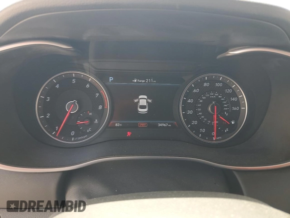2019 Genesis G70 Advanced z VIN KMTG64LA4KU015493, wystawiony jako Copart lot #55464615 z przebiegiem 34 967 mil mil oraz Nie do naprawy • Non repairable. Historia ofert i sprzedaży dostępna na DreamBid. Obrazek 9.
