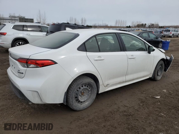 2023 Toyota Corolla Hybrid LE with VIN JTDBDMHE5P3006888, listed as a Copart auction lot 47601245 with 0 mi miles and Salvage Title. Bid and sale history available at carsss.com. Image 3.