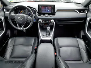 2022 Toyota RAV4 Hybrid SE with VIN JTM16RFV6ND050363, listed as a Copart auction lot 55931115 with 39,372 mi miles and Salvage title. Bid and sale history available at DreamBid. Image 8.