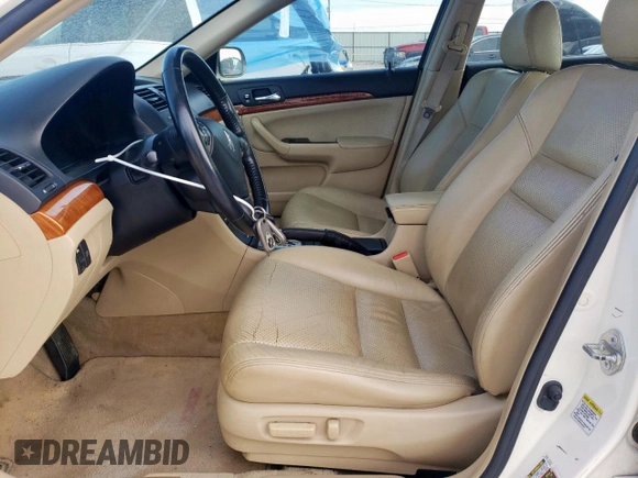 2008 Acura TSX with VIN JH4CL96868C017318, listed as a Copart auction lot 63731945 with 214,248 mi miles and Salvage title. Bid and sale history available at DreamBid. Image 7.