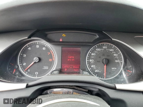 2009 Audi A4 Premium с VIN WAULF78K09N031885, выставлен на аукционе Copart как лот 52491045 с пробегом 134 767 миль миль и Чистый • Clean title. История ставок и продаж доступна на DreamBid. Изображение 9.