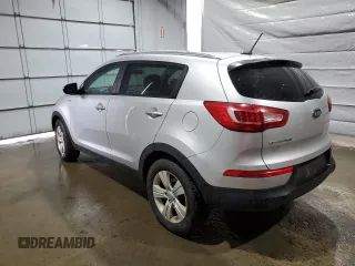 2012 Kia Sportage LX with VIN KNDPBCA22C7333385, listed as a Copart auction lot 55213455 with 160,568 mi miles and Salvage title. Bid and sale history available at DreamBid. Image 2.