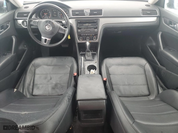 2014 Volkswagen Passat Wolfsburg Ed with VIN 1VWAT7A34EC091547, listed as a Copart auction lot 46141645 with 138,449 mi miles and Salvage Title. Bid and sale history available at carsss.com. Image 8.