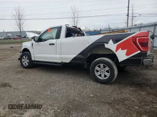 2021 Ford F-150 XL with VIN 1FTMF1E57MKF01861, listed as a Copart auction lot 51106135 with Not provided miles and Non repairable. Bid and sale history available at DreamBid. Image 2.