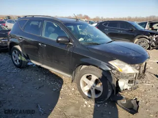 2005 Nissan Murano SL with VIN JN8AZ08W85W427857, listed as a Copart auction lot 83095514 with 199,260 mi miles and Salvage Title. Bid and sale history available at carsss.com. Image 4.
