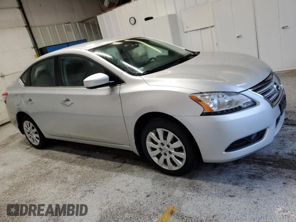 2015 Nissan Sentra SV with VIN 3N1AB7AP4FY253259, listed as a Copart auction lot 56695845 with 115,456 mi miles and Clean Title. Bid and sale history available at DreamBid. Image 4.
