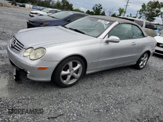 2005 Mercedes-Benz CLK 320 z VIN WDBTK65G85T035650, wystawiony jako Copart lot #55612865 z przebiegiem 93 588 mil mil oraz Szkoda całkowita • Salvage title. Historia ofert i sprzedaży dostępna na DreamBid. Obrazek 1.
