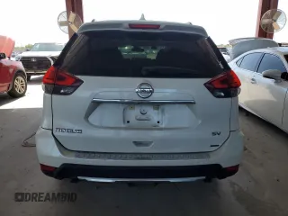 2017 Nissan Rogue SV with VIN 5N1AT2MT9HC740339, listed as a Copart auction lot 51734825 with 117,883 mi miles and Clean Title. Bid and sale history available at carsss.com. Image 6.