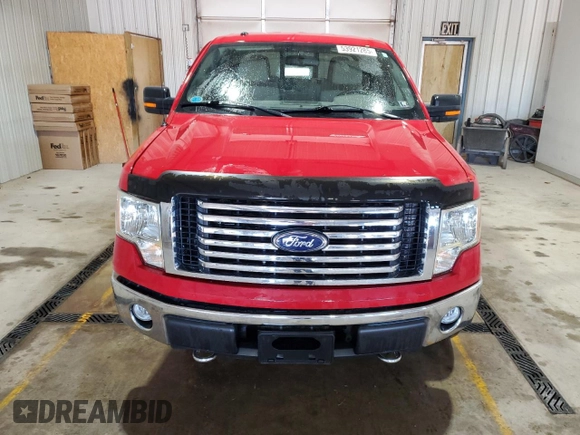 2010 Ford F-150 XL with VIN 1FTFW1EV1AFA26107, listed as a Copart auction lot 53921285 with 45,885 mi miles and Salvage Title. Bid and sale history available at carsss.com. Image 5.