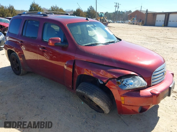 2009 Chevrolet HHR 1LT with VIN 3GNCA23B69S595839, listed as a IAAI auction lot 41640364 with 207,551 mi miles and . Bid and sale history available at carsss.com. Image 1.