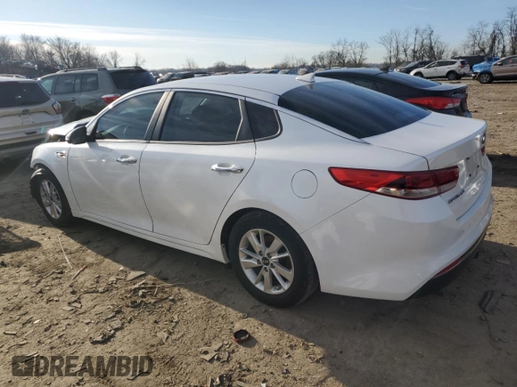 2017 Kia Optima LX with VIN KNAGT4L32H5173971, listed as a Copart auction lot 46578515 with 89,072 mi miles and Salvage Title. Bid and sale history available at carsss.com. Image 2.