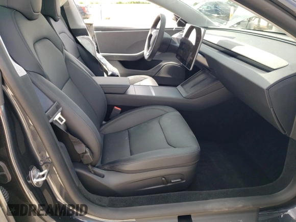 2025 Tesla Model 3 Long Range with VIN 5YJ3E1EA2SF995505, listed as a Copart auction lot 56682745 with 783 mi miles and Salvage title. Bid and sale history available at DreamBid. Image 7.