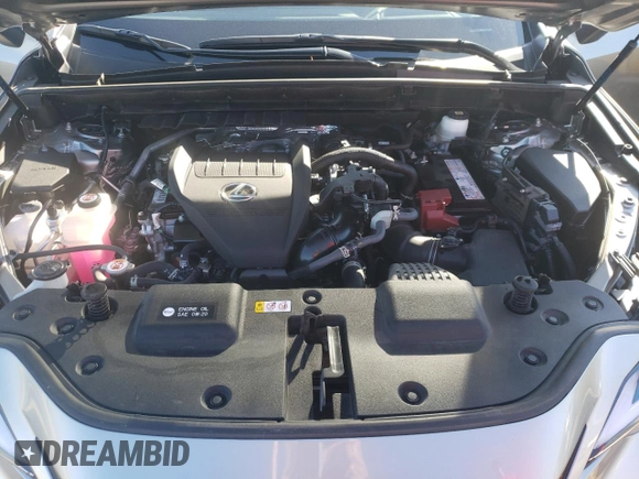 2022 Lexus NX 350 F Sport with VIN JTJKGCEZ9N2000844, listed as a Copart auction lot 82835613 with 18,817 mi miles and . Bid and sale history available at DreamBid. Image 11.