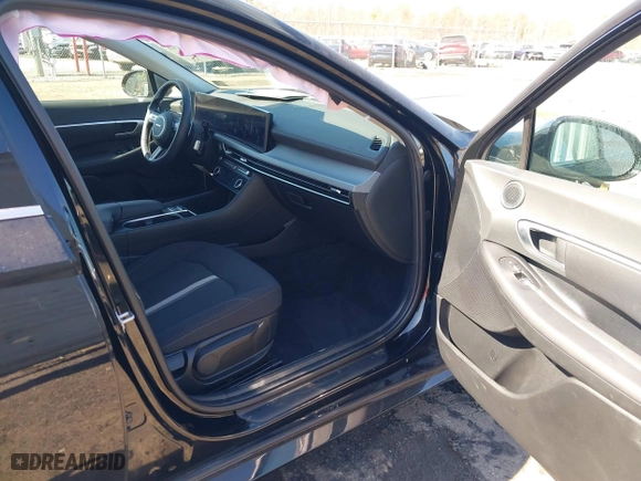 2024 Hyundai Sonata SEL with VIN KMHL14JA4RA353594, listed as a IAAI auction lot 41772726 with 12,643 mi miles. Bid and sale history available at carsss.com. Image 5.