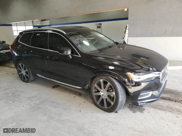 2021 Volvo XC60 Inscription with VIN YV4102RL7M1860861, listed as a Copart auction lot 43259385 with 40,047 mi miles and Salvage Title. Bid and sale history available at carsss.com. Image 4.