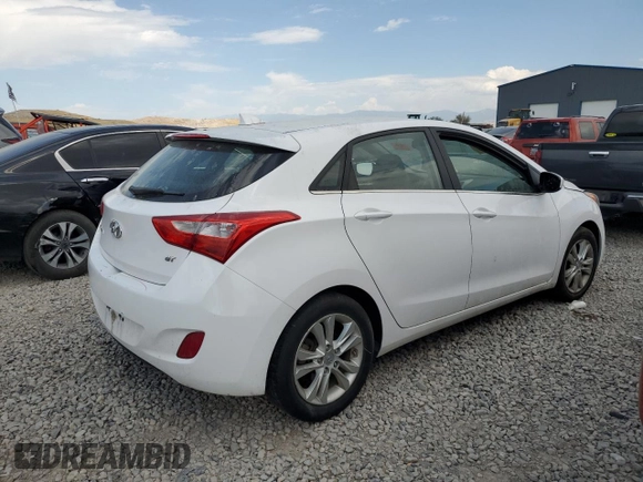 2013 Hyundai Elantra GT with VIN KMHD35LE7DU146905, listed as a Copart auction lot 69042094 with 0 mi miles and Salvage Title. Bid and sale history available at carsss.com. Image 3.
