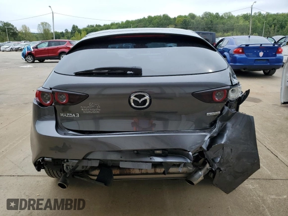2020 Mazda Mazda3 Hatchback with VIN JM1BPALM0L1175680, listed as a Copart auction lot 72913724 with 71,264 mi miles and Salvage Title. Bid and sale history available at carsss.com. Image 6.