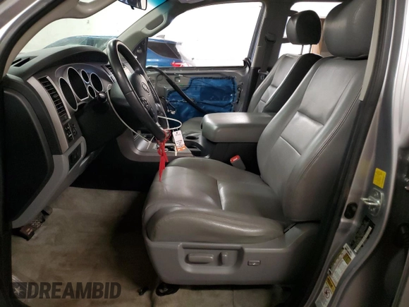 2011 Toyota Sequoia SR5 with VIN 5TDBY5G16BS048406, listed as a Copart auction lot 46434295 with 136,739 mi miles and Salvage Title. Bid and sale history available at carsss.com. Image 7.