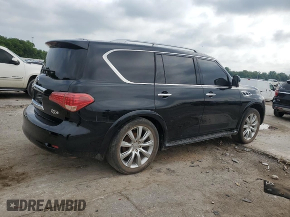 2013 Infiniti QX56 с VIN JN8AZ2NE8D9041296, выставлен на аукционе Copart как лот 57663225 с пробегом 236 137 миль миль и Списание • Salvage title. История ставок и продаж доступна на DreamBid. Изображение 3.
