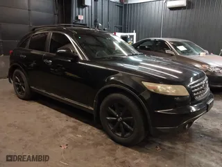 2006 Infiniti FX35 with VIN JNRAS08W86X207677, listed as a IAAI auction lot 41733900 with 138,267 mi miles. Bid and sale history available at carsss.com. Image 1.