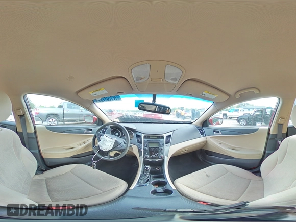 2012 Hyundai Sonata GLS with VIN 5NPEB4AC6CH495182, listed as a Copart auction lot 51501695 with Not Provided miles and Salvage Title. Bid and sale history available at carsss.com. Image 12.