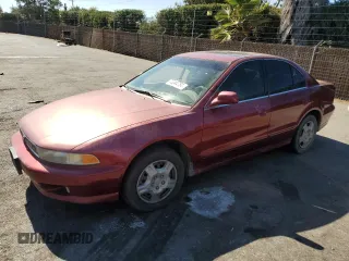 2001 Mitsubishi Galant ES z VIN 4A3AA46G81E155412, wystawiony jako Copart lot #73244754 z przebiegiem 267 491 mil mil oraz Szkoda całkowita • Salvage title. Historia ofert i sprzedaży dostępna na DreamBid. Obrazek 1.