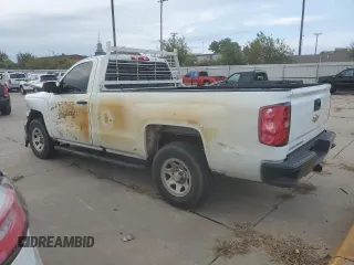 2017 Chevrolet Silverado 1500 LS with VIN 1GCNCNEC6HZ273934, listed as a Copart auction lot 79207114 with 0 mi miles and Salvage Title. Bid and sale history available at carsss.com. Image 2.