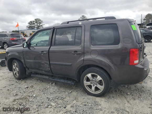 2012 Honda Pilot EX-L with VIN 5FNYF3H54CB025508, listed as a Copart auction lot 47423795 with 201,804 mi miles and Non Repairable. Bid and sale history available at carsss.com. Image 2.