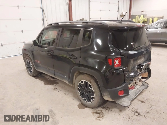 2015 Jeep Renegade Trailhawk with VIN ZACCJBCT7FPB35801, listed as a IAAI auction lot 41991084 with 119,887 mi miles and . Bid and sale history available at DreamBid. Image 3.