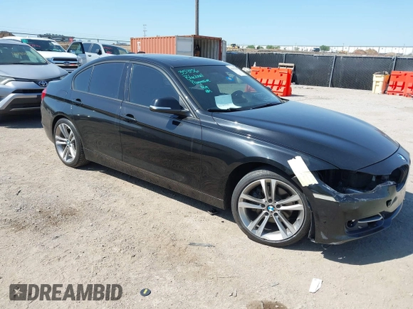 2013 BMW 3 Series 328i with VIN WBA3A5C56DF357861, listed as a IAAI auction lot 41963968 with 159,082 mi miles. Bid and sale history available at carsss.com. Image 1.
