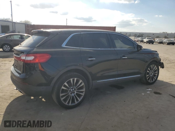 2016 Lincoln MKX Reserve with VIN 2LMTJ8LP5GBL56793, listed as a Copart auction lot 44102155 with Not Provided miles and Salvage Title. Bid and sale history available at DreamBid. Image 3.
