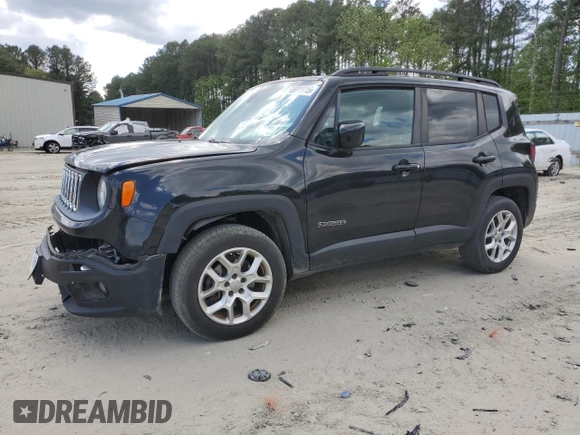 2015 Jeep Renegade Latitude z VIN ZACCJBBT9FPC14808, wystawiony jako Copart lot #55601015 z przebiegiem 176 621 mil mil oraz Szkoda całkowita • Salvage title. Historia ofert i sprzedaży dostępna na DreamBid. Obrazek 1.