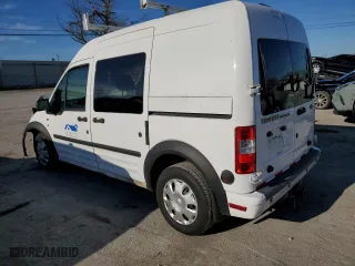 2010 Ford Transit Connect Wagon XLT with VIN NM0KS9BN1AT029858, listed as a Copart auction lot 82120414 with 0 mi miles and Salvage Title. Bid and sale history available at carsss.com. Image 2.