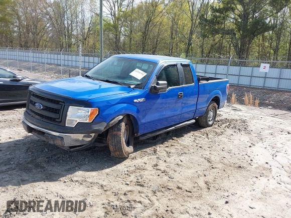 2013 Ford F-150 XL with VIN 1FTEX1CM5DKD61904, listed as a IAAI auction lot 41935791 with 106,156 mi miles and . Bid and sale history available at DreamBid. Image 2.