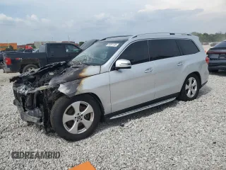 2017 Mercedes-Benz GLS 450 z VIN 4JGDF6EE0HA940579, wystawiony jako Copart lot #64091135 z przebiegiem Nie podano mil oraz Szkoda całkowita • Salvage title. Historia ofert i sprzedaży dostępna na DreamBid. Obrazek 1.