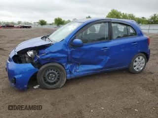 2018 Nissan Micra S z VIN 3N1CK3CP0JL244949, wystawiony jako Copart lot #57968065 z przebiegiem 162 988 mil mil oraz Szkoda całkowita • Salvage title. Historia ofert i sprzedaży dostępna na DreamBid. Obrazek 1.