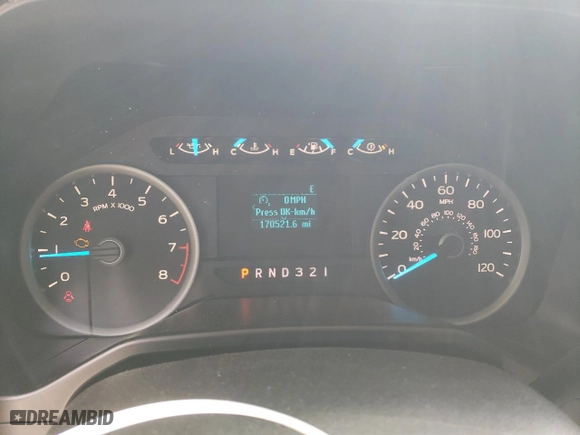 2015 Ford F-150 XLT with VIN 1FTEX1E82FFC01698, listed as a Copart auction lot 50373585 with 170,521 mi miles and Clean Title. Bid and sale history available at carsss.com. Image 9.